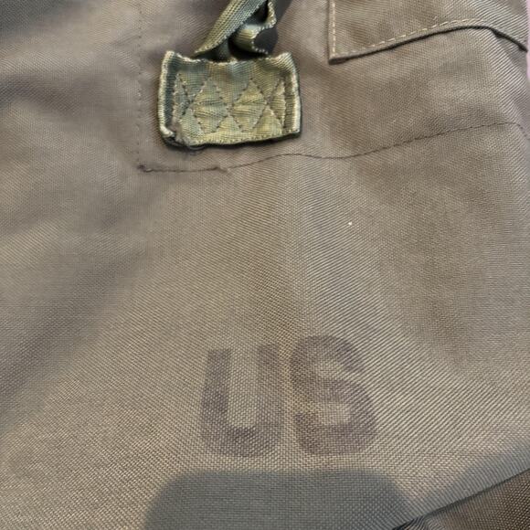 Vintage US Military Nylon Duffel Sea Bag OD Green NSN 8465-01-117-8699 USGI - Picture 5 of 9